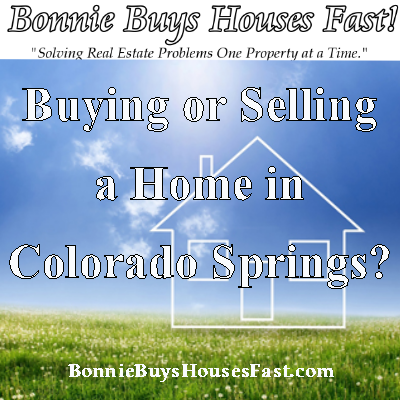Thinking About Buying or Selling Your Home in Colorado Springs