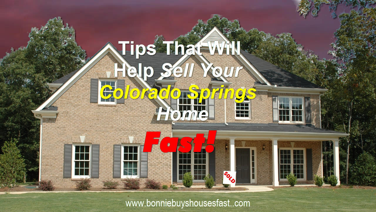 How to Sell a Colorado Springs House Fast - We Buy ...