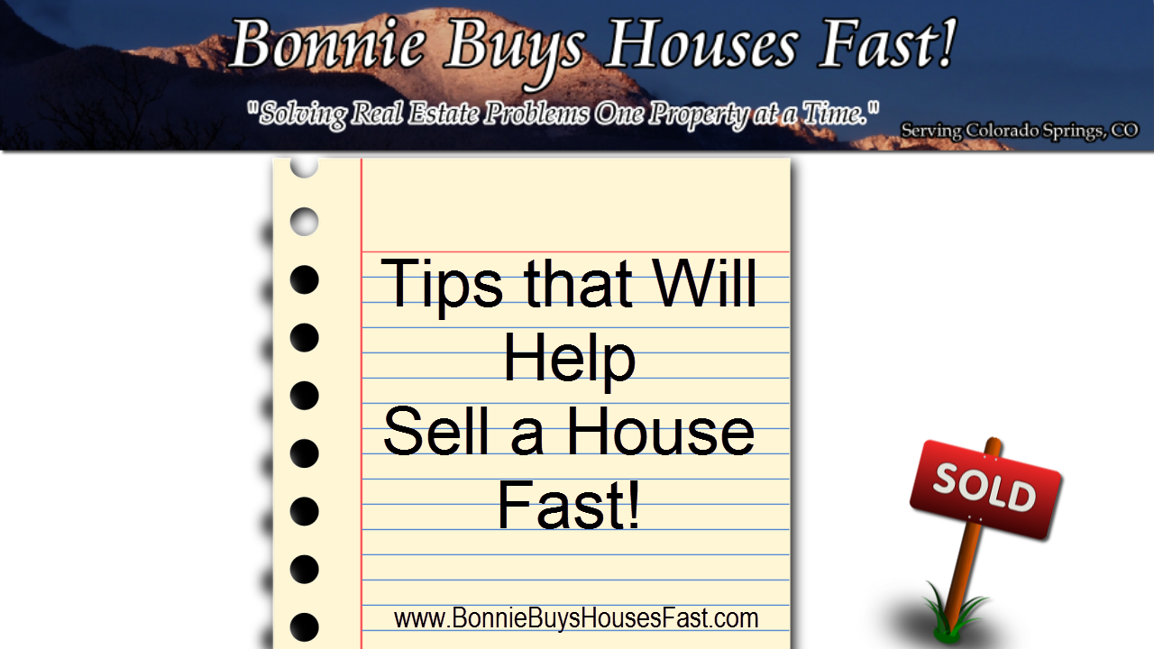 When Selling a House Fast is Important