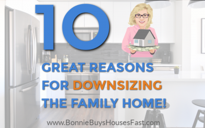 10 Great Reasons for Downsizing the Family Home