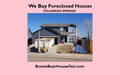 We Buy Foreclosure Houses Colorado Springs